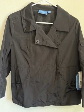 Simply Vera Vera Wang Black Women's Pea Coat